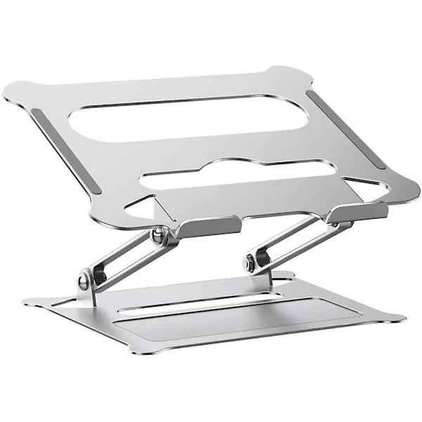 Bærbar computer stand - Aftagelig computer stand sølv