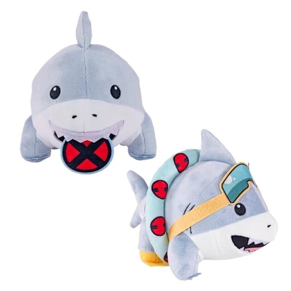 Jeff the Land Shark 8-tuumainen pehmolelu pehmoeläin nukke pehmopää shark
