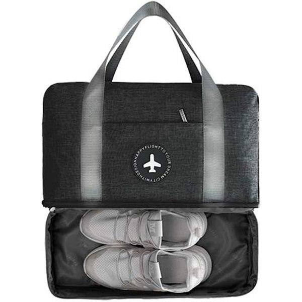 Svømmebag, sportsbag, tørr-våt separasjon, svømmebag, vanntett reisebag, vaskepose for treningsstudio, basseng, strand, ferie, reiser, utendørs sport