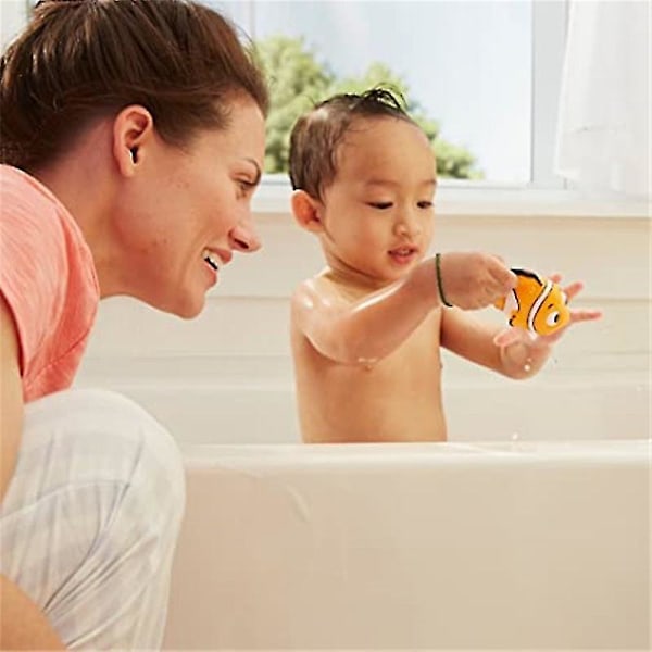 Ensimmäiset vuodet Disney Finding Nemo Baby Bath Squirt -lelut sensoriseen leikkiin