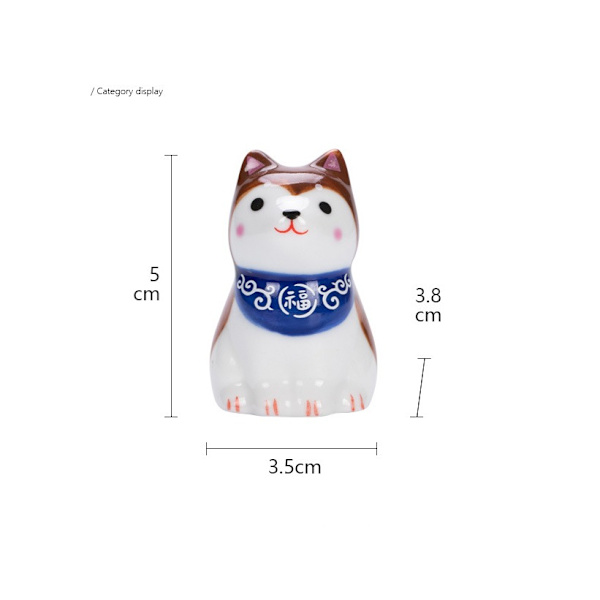 Shiba Inu -pieni koriste-esine (ruskea)