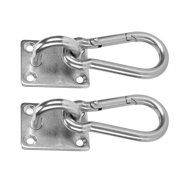 2-pack väggkrokar för nyckelband, stridsrep, träningsutrustning, yogahängmatta – max