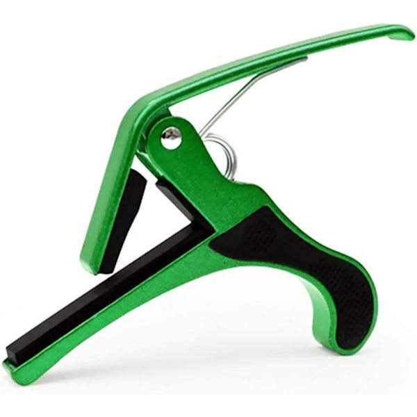 Gitarr Capodaster - Capo - Gitarr - Elektrisk - Akustisk - Aluminium - Grön