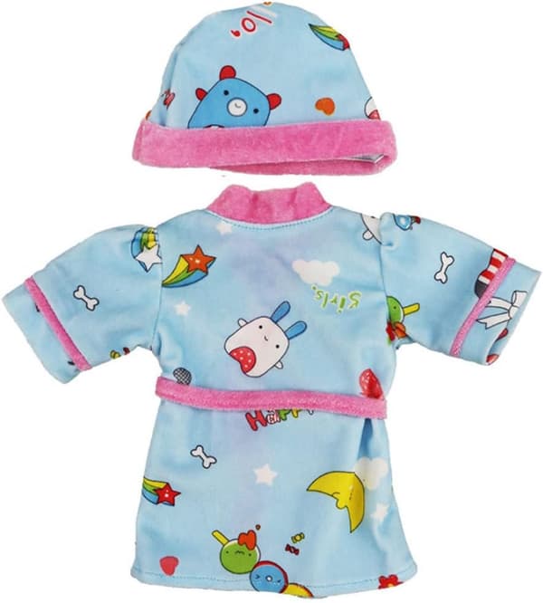 Dockpyjamas Baby Doll Robe Outfits Kläder Warme