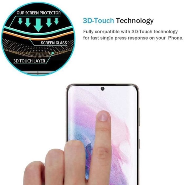 CQBB 3 x integrerat härdat glas för Samsung Galaxy S23 skyddsglas
