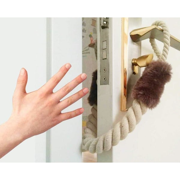 Dørstopper Tau, Dørstopper Løkker Barnesikkerhet Fingerklem G,ZQKLA