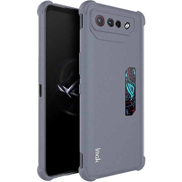 SQBB Imak Tpu phone case för Asus Rog Phone 7 Pro / Phone 7 Ultimate 5g, matt finish beläggning Baksida Cover Grey