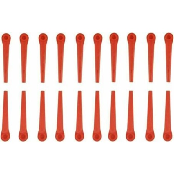 100X Plastskæringsblade til GARDENA EasyCut LI-18/23R