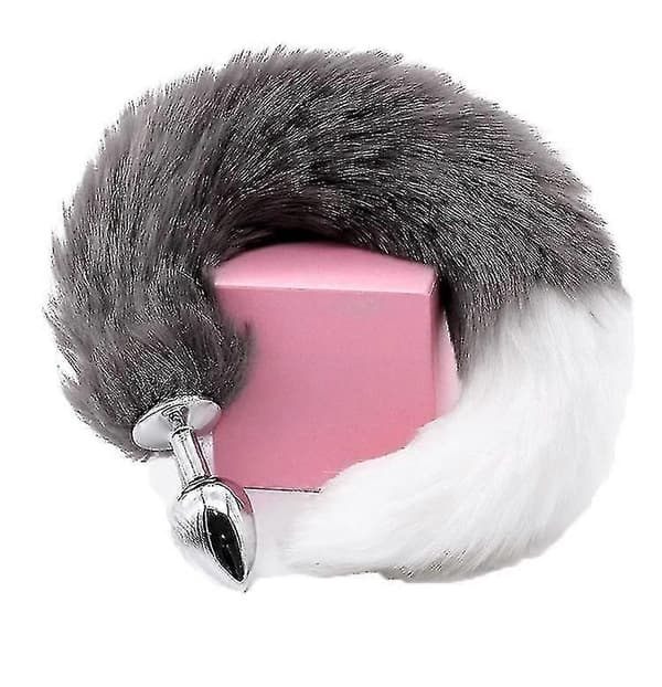 Metall Massager Haleræv Rollespil Cosplay grå M grey M_max grey M