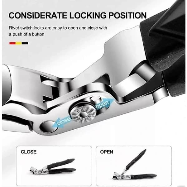 Dotmalls ClipMaster Pro, Harmaa ClipMaster Pro -kynsisakset—max