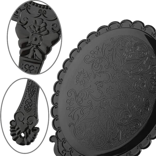 Handspegel Vintage Handspegel Med Handtag Sminkspegel Resespeglar (oval)-max