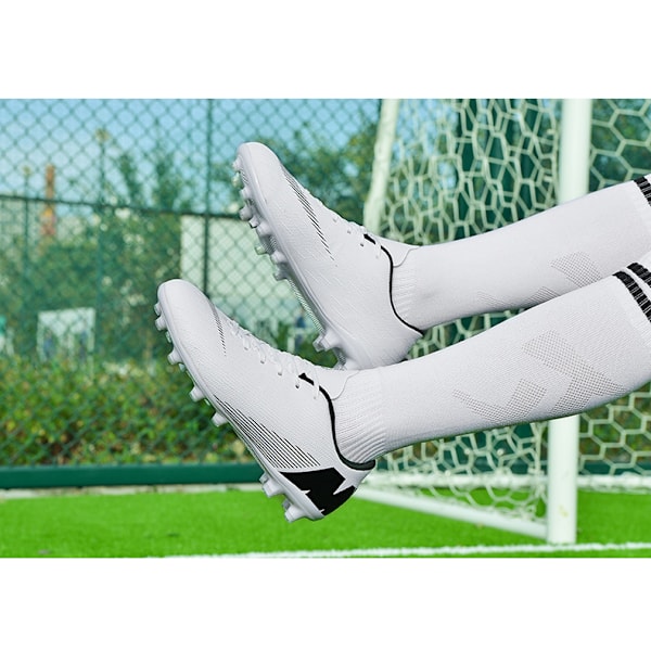 Fotballsko for menn og kvinner innendørs og utendørs for store gutter AG/FG White 35 White 35