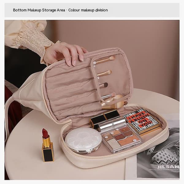 Bærbar Makeup Taske - Perfekt Fødselsdagsgave til Hjemmet, Soveværelset og Mere_max