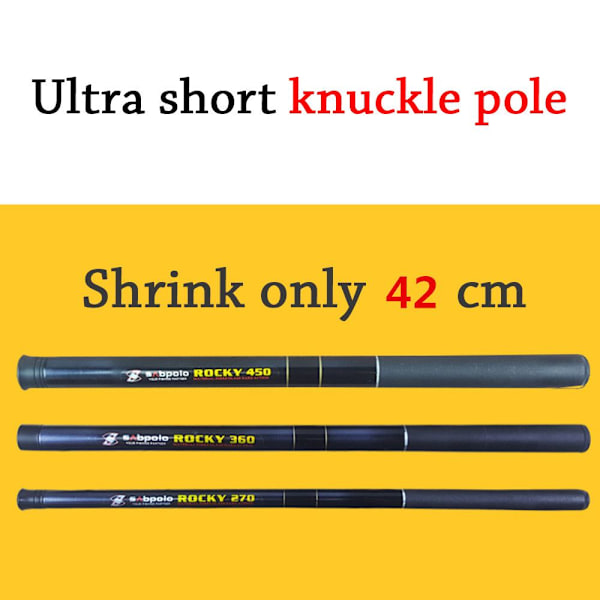 Teleskooppinen onkivapa Stream Hand Pole 2.1M 2.1M