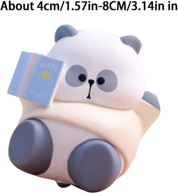 Panda Dyrefigurer | Søde Små Panda Bilstreg Dekorationer & Legetøj