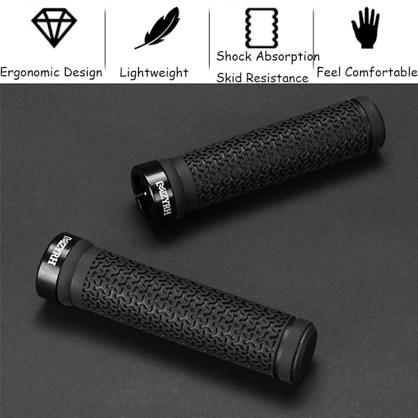 MTB Grips Sykkelhåndtak Håndtak RØD red