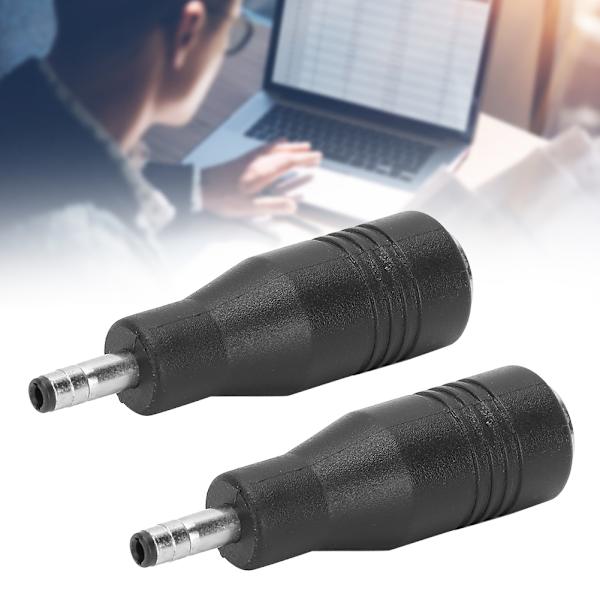 2 stk. DC-stik til stikprop Notebook-tilbehør 7,9 x 5,5 mm til 4,0 x 1,7 mm til Lenovo_max