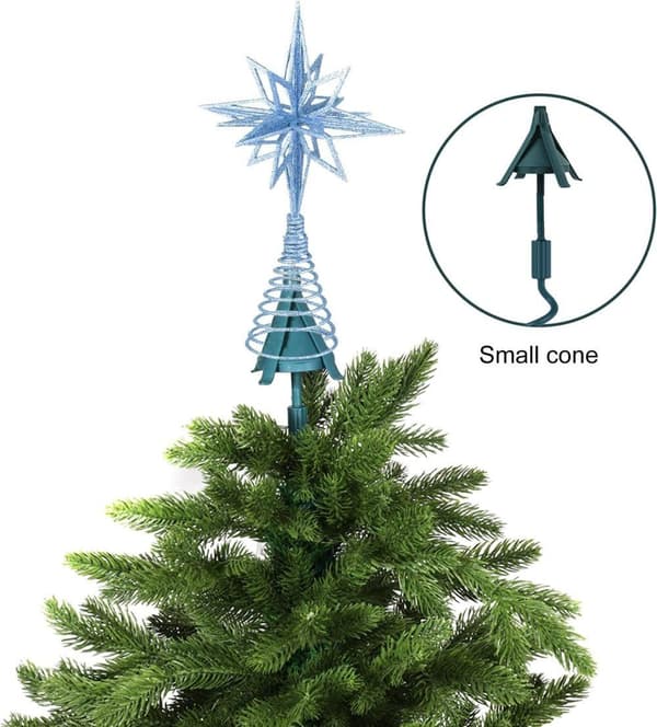 Universel trætopstjerneholder - Drejelig stabilisator