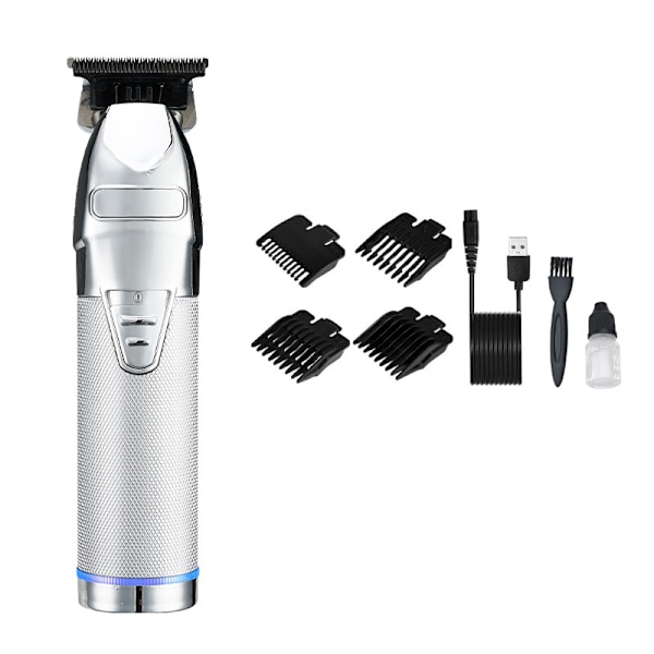 Husholdnings USB-opladning Strong Power Elektrisk Hårtrimmer hvid white