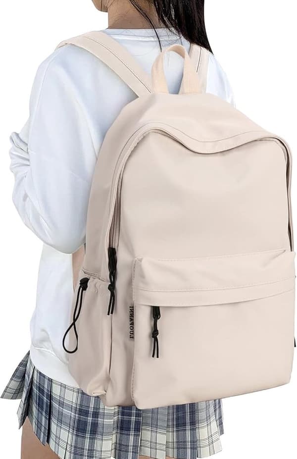 Resväskor - Ryggsäckar - Fritidsresväskor - 35L - 46x32x14 cm - Damresväskor - Benvit - Presenter - Julklappar