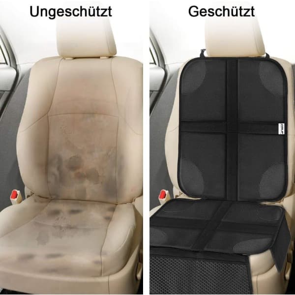 Barneseteputer (2-pakning) - Perfekt setebeskytter for bilseter—maks