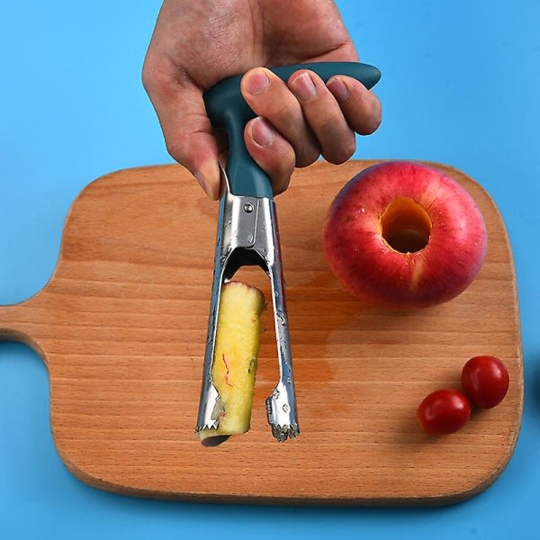 Rostfritt stål Apple Heart Pump Päron Apple Corer Creative Core Pump Fruit Core Separator