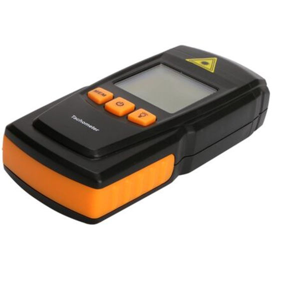 Bärbar digital laser varvräknare Beröringsfri LCD-varvräknare RPM-mätare RPM-detektor Brett mätområde 2,5-99999 RPM