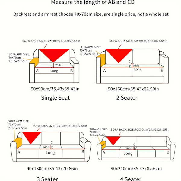1:a Jacquard Plysch Sofföverdrag Halkskydd Soffa Underlag Anti Cat Scratch Sofföverdrag Möbelskydd För Sovrum Kontor Vardagsrum Heminredning