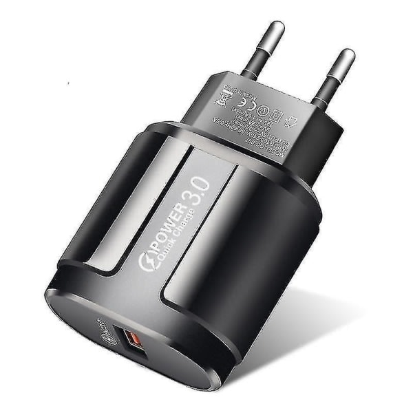 SQBB Universal 3.0 USB laddaradapter för mobiltelefon (EU-vit)