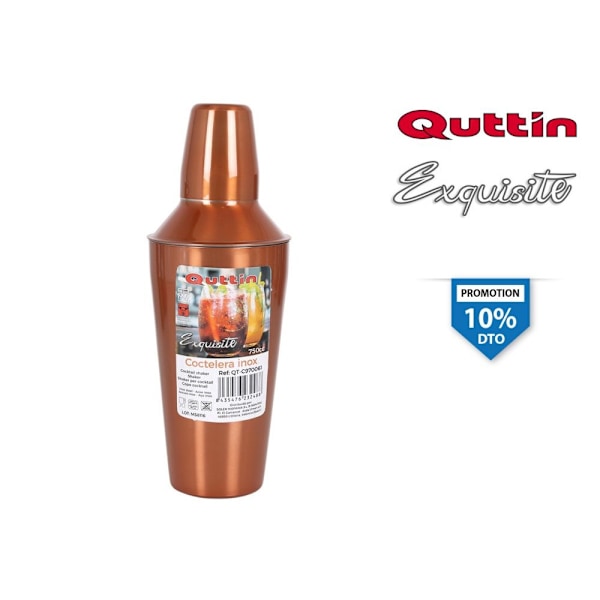 Quttin Exquisite Cocktail Shaker 750 ml Bronze