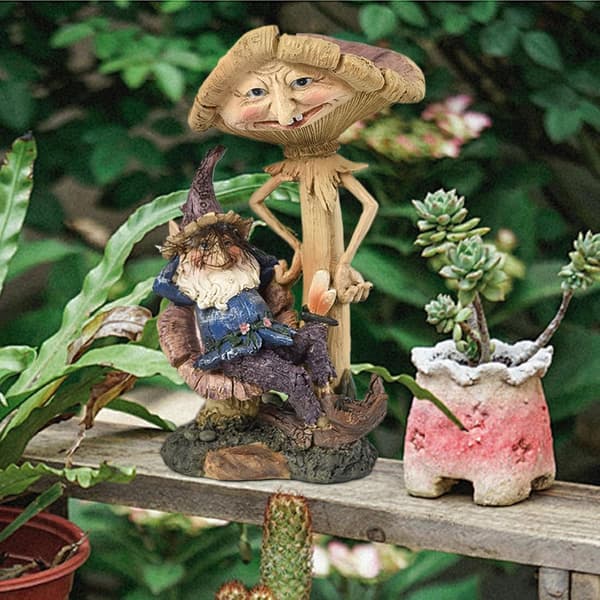 Hagegnompynt, Fantasifulle Soppstatuer for Utemiljø B