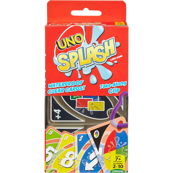 UNO Splash kortspel, 108 hållbara