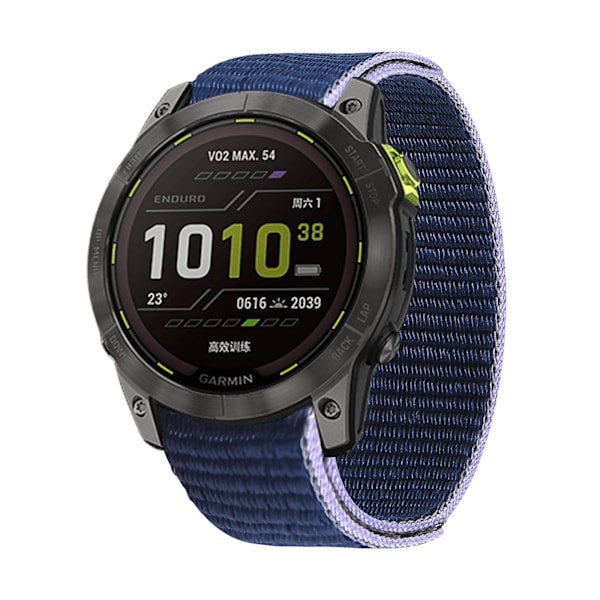 26 mm 22 mm officiell nylon för Garmin Enduro 2/Fenix ​​6X 6 Pro 5X 5 Plus 7X 7/Epix Gen 2 Ultralätt Smart Watch Band Armband I 26mm Fenix 5X 5XPlus
