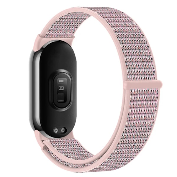 Nylonrem for Xiaomi Mi Band 8 - Myk rem - Smart erstatningssportløkke - Rem for Mi Band 8 NFC - Belterem - Havskjell 02 for Mi Band 8