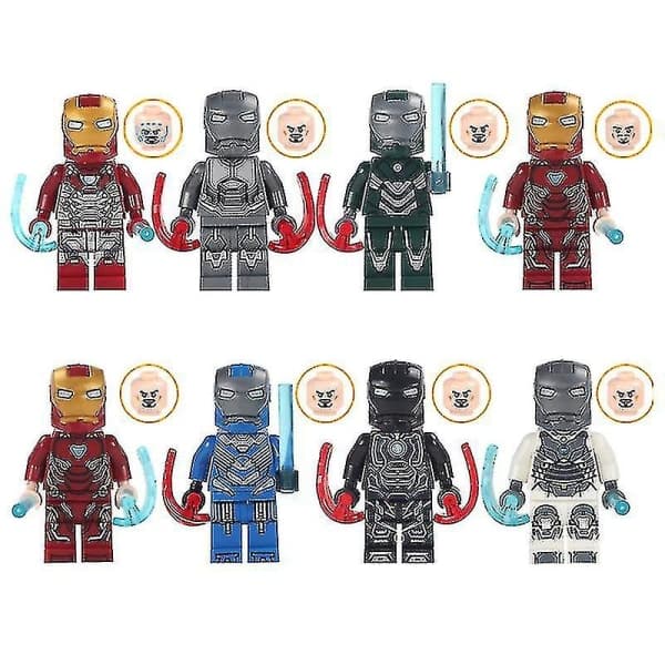 40 stk. Avengers Minifigurer Byggeklodser Legetøj Actionfigurer Sæt—max