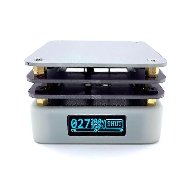 65W PD Protokoll Varmeplate Forvarmer (OLED-Display)-maks
