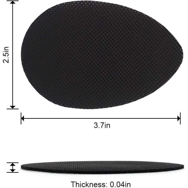 Liukumaton pohja, tahmea pohjan suojus, 9,8*6,3cm