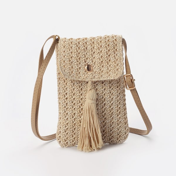 Tofs Cross Bag Axel Cross Bag Straw Phone Bag