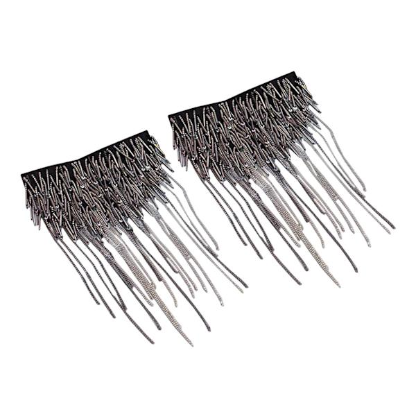 1 par frynser lenke kjede smykker stilig dekorasjon uniform for Diy P