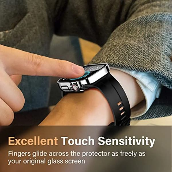 Vattentätt fodral för Apple Watch 7 8 9 45 mm 41 mm skärmskydd Glas+ cover Bumper Tempered iWatch 5 SE 6 44 mm 40 mm Tillbehör Red Series 7 8 9 45mm
