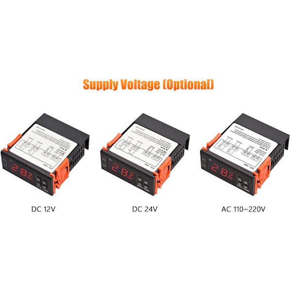 Akvaarion inkubaatiolämpötilan kytkin, termostaatti, elektroninen digitaalinen mikroskooppi, tietokoneen lämpötilan säätö (110V-220V)