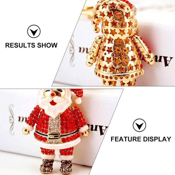 Jultomten Crystal Bag Charm Ornaments（1st）