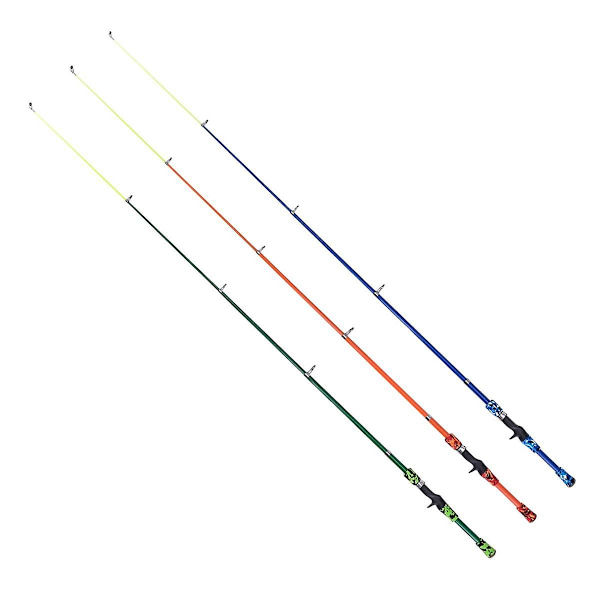 165 cm Barnfiskespö Set Teleskopisk Bärbar Bekväm Grepp Fiske Spön Kit Med Rulle Is Fi