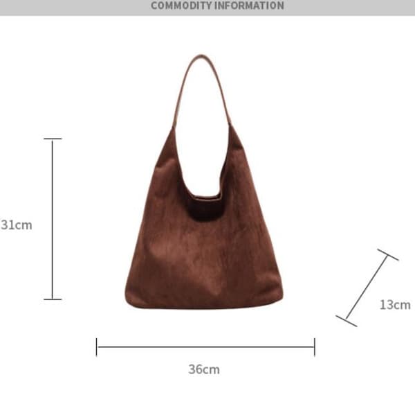 Mockaväska för damer, arbetsväska, Sloa Bag Brun Brown_max Brown