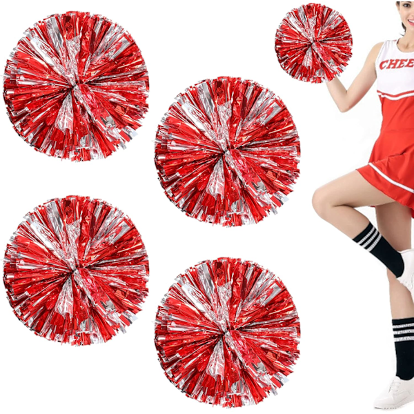 Den store røde 4 st Cheer Leader Girl Sports Cheer Team Cheer Ball