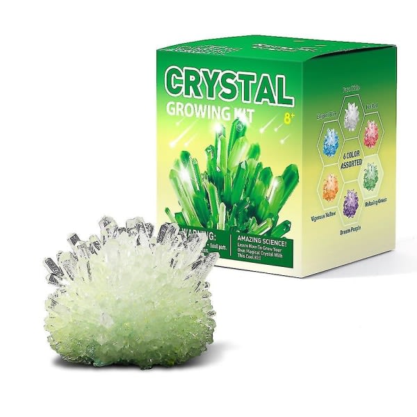SQBB NYTT Crystal Growing Kit Kids DIY Crystal Creation Lab Crystal Experiment Science Experiment Education