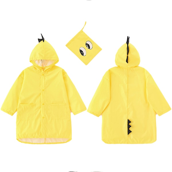 Regnrock för barn Unisex Rain Cape Shark Pattern Ponchos, Rain