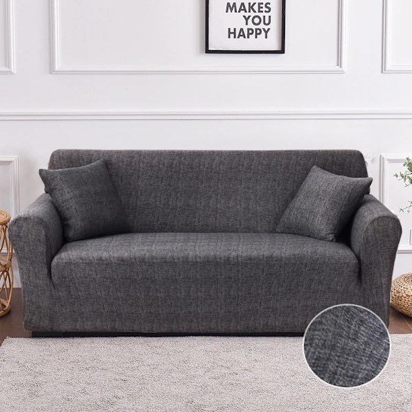 Elastiske sofaovertræk til stue Geometrisk lænestol Loveseat Cover Hjørne L-formet sofa Skal bestille 2 dele cover Farve 32 Stor(190-230cm)1pc