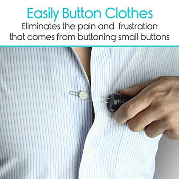 Easy Grip Button Hook and Dress Zipper Pull - One-Handed Operation_ma