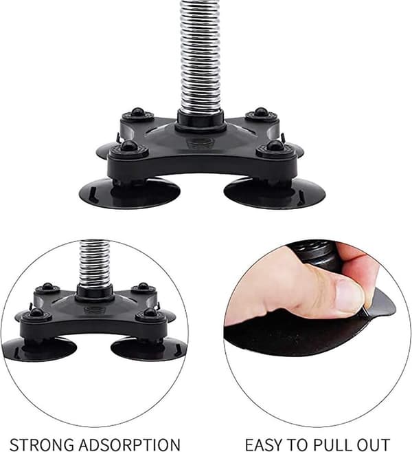 Sort let armpress træner, 35-40LB, til biceps og bryst, ankerdrejer